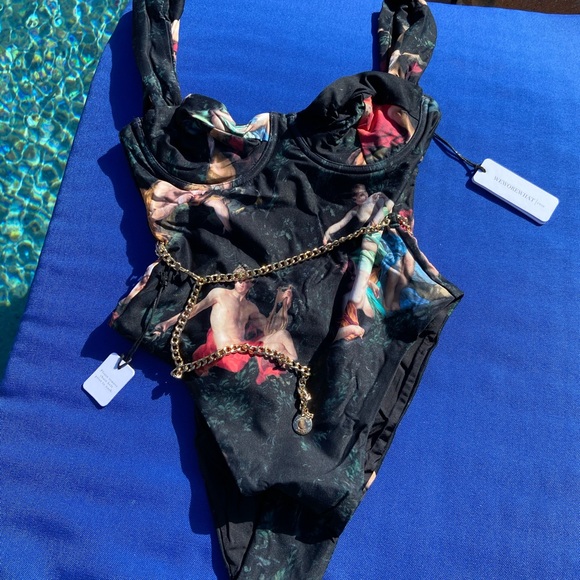 WeWoreWhat Other - WEWOREWHAT VINTAGE DANIELLE ONE PIECE SWIMSUIT